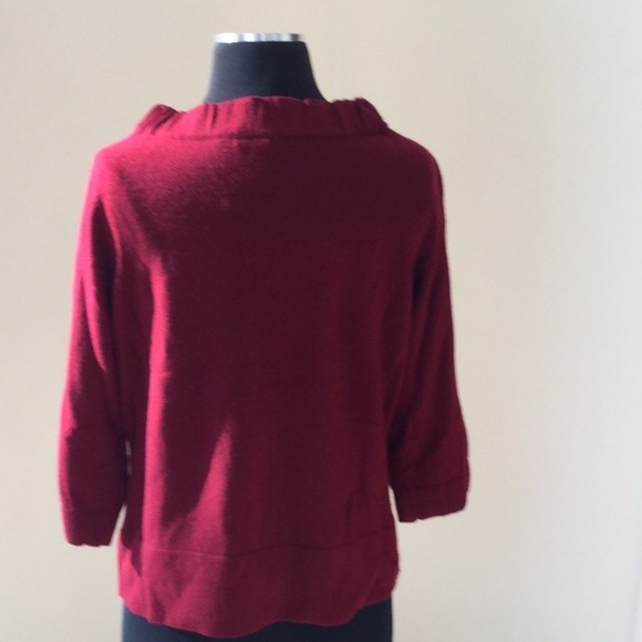 VINCE Cashmere Red Size S Cardigan - Picture 4 of 6